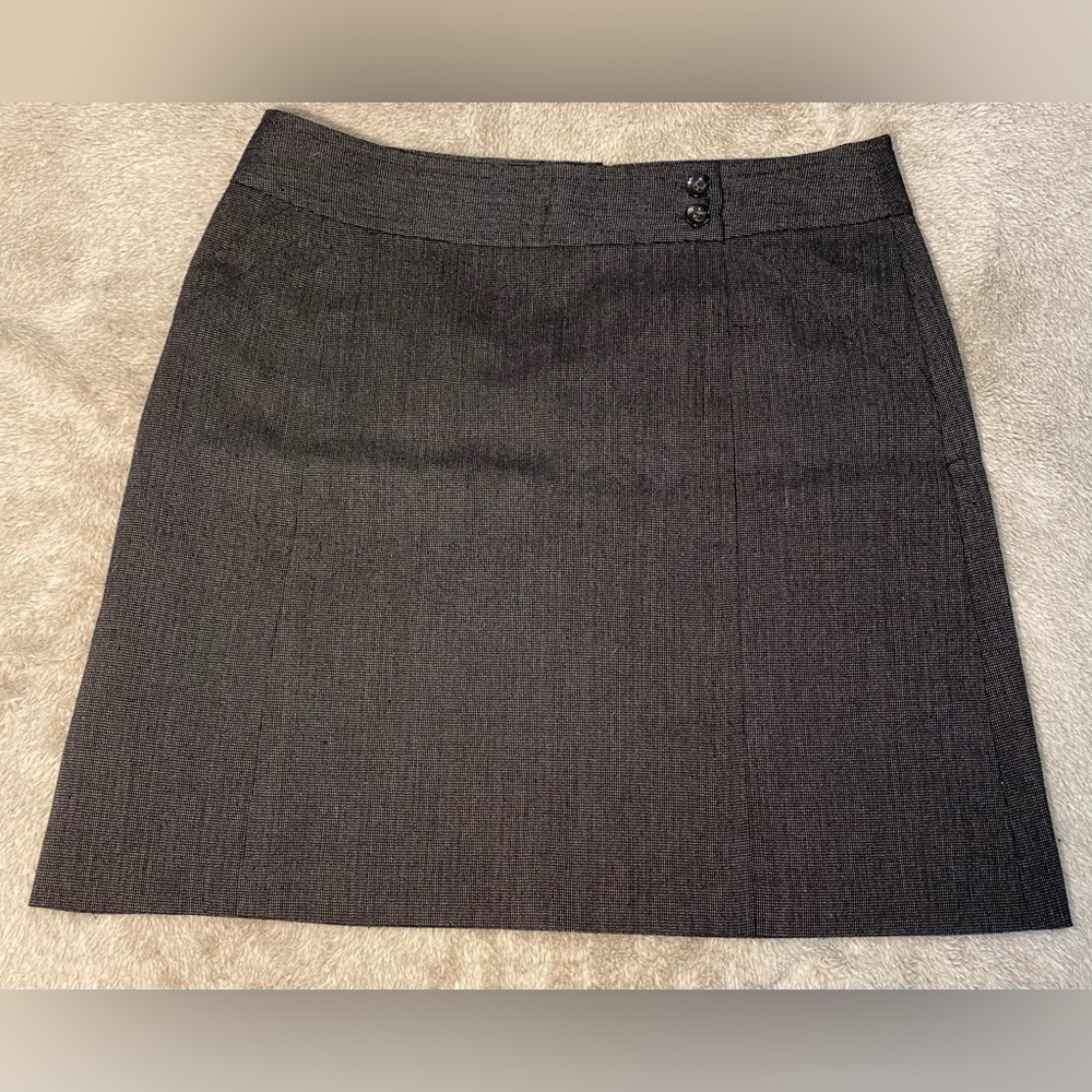Reitmans Charcoal Mini Skirt